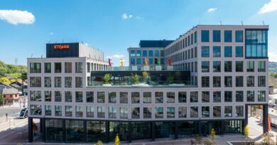 L’#assurance #Ethias dans son nouveau siège aux Rives Ardentes à #Liège