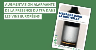 Présence inquiétante du #TFA dans la production des #vins #européens