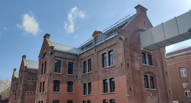 un bâtiment écologique pour la police fédérale à etterbeek