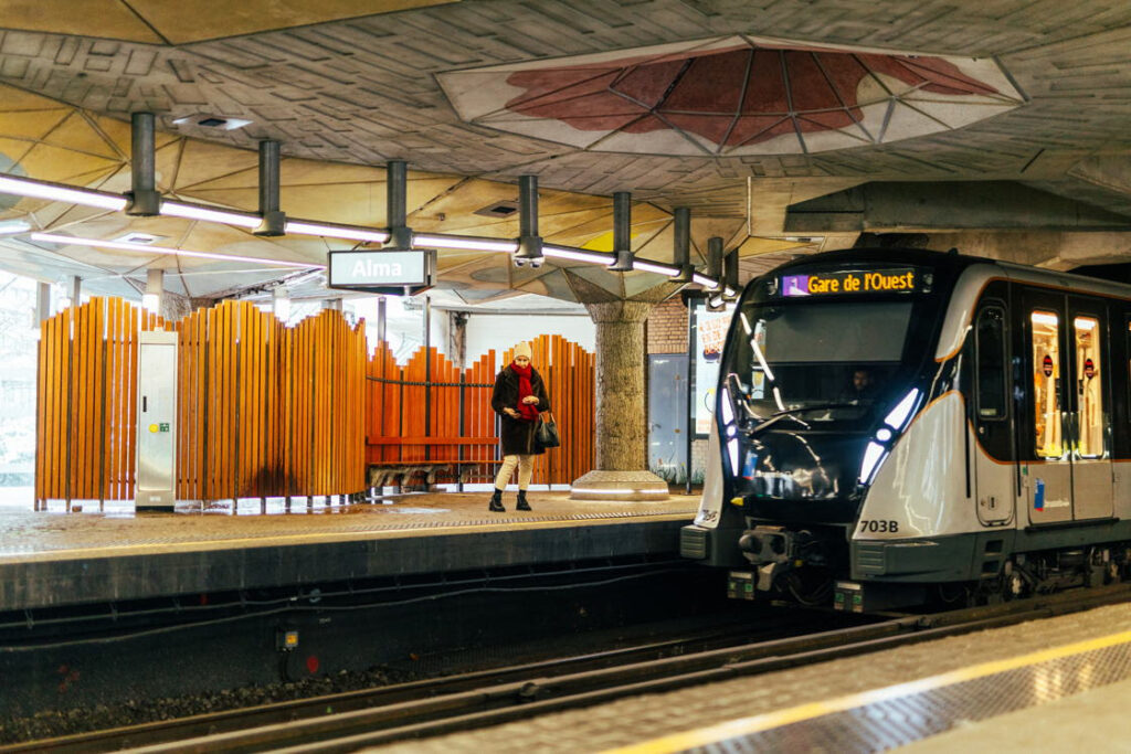 Un métro 20 km de bruxelels