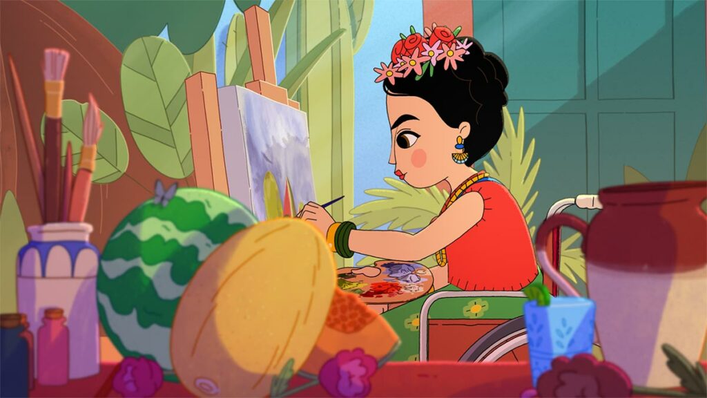 Frida 3 Peintre