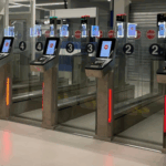 portillons automatiques à charleroi airport