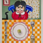 1 expositon du travail d’ellen dhondt à la gallery michèle schoonjans