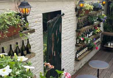 1 la terrasse cachée d’un très bon estaurant italien de bruxelles