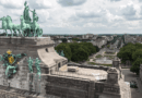 Réouverture des terrasses des Arcades du Cinquantenaire à Bruxelles