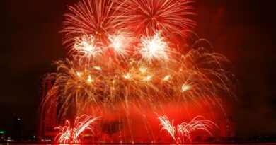 Feu d’artifice pout le 14 juillet à Liège