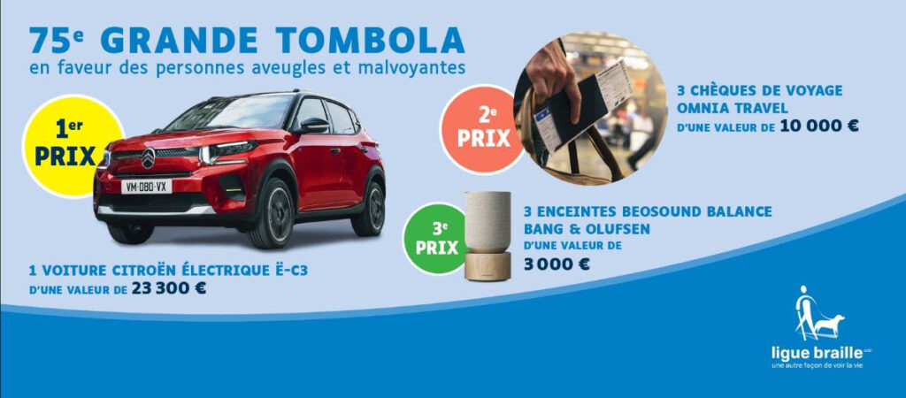 Tombola de la ligue braille