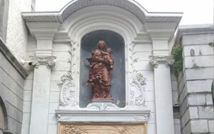 Rénovation de la fontaine de la Samaritaine en Féronstrée à Liège