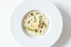 Recette : Risotto de Saint-Jacques proposé par Oxfam