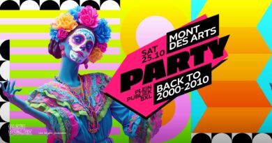 Dia de los muertos | pre-halloween party • Mont des Arts Party • Plein Publiek Brussels | 25.10