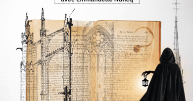 Balade gothique avec Emmanuelle Nuncq à la Bibliothèque de Laeken