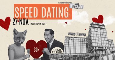 SPEED DATING ( 75 HOMMES – 75 FEMME S) au FOX FOOD MARKET | JEUDI 27.11 | AFTERWORK – DRINK & EAT
