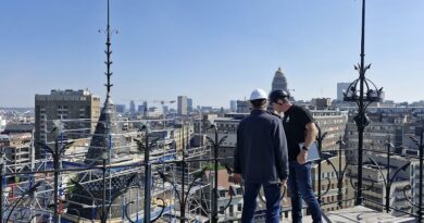 Des travaux de rénovation en cours à la Porte de Hal