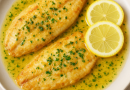 Filets de Sole Meunière, citron & persil