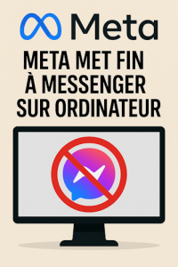 Meta met fin à Messenger sur ordinateur