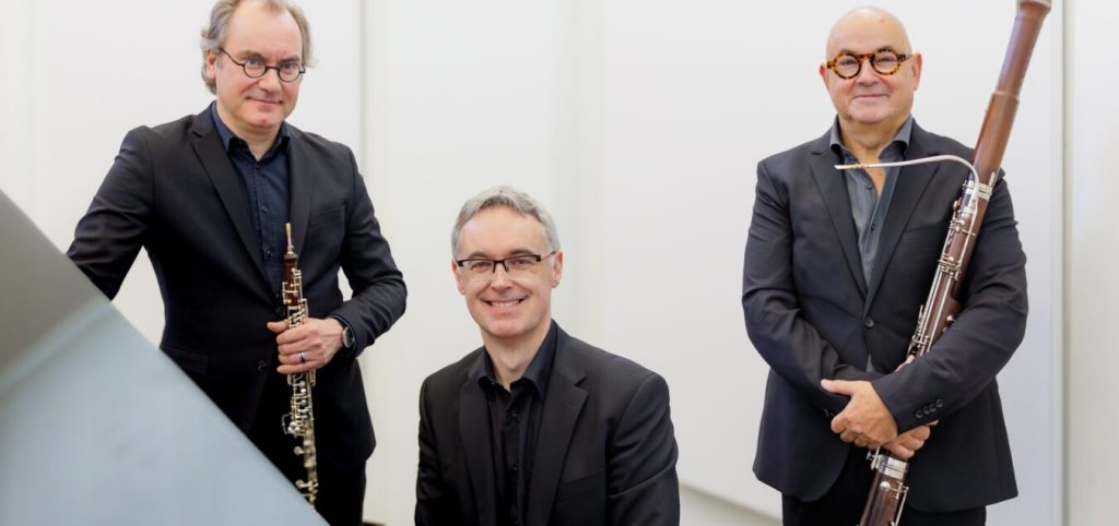 Concert de midi trio de musiciens
