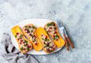 Une recette pour un très bon repas végétarien : Courge butternut farcie