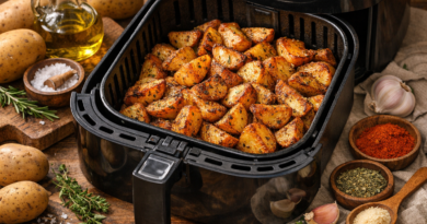 Airfryer les pommes de terre les plus croustillantes façon grand-mère