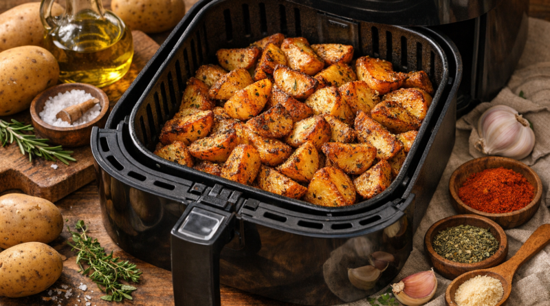Airfryer les pommes de terre les plus croustillantes façon grand mère