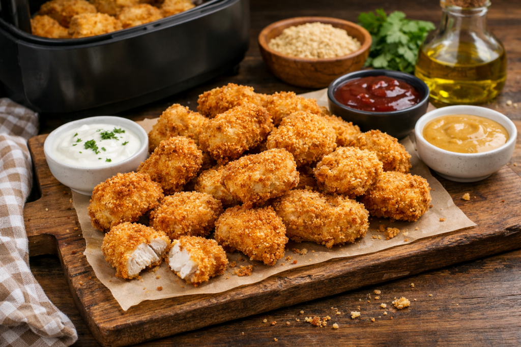 Incroyables nuggets maison à l’Airfryer croustillants comme au fast food