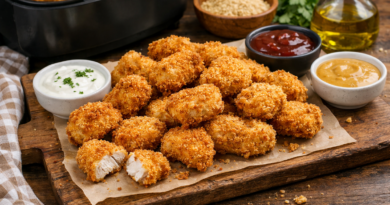 Incroyables nuggets maison à l’Airfryer croustillants comme au fast food
