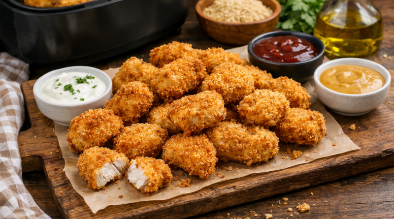 Incroyables nuggets maison à l’Airfryer croustillants comme au fast food