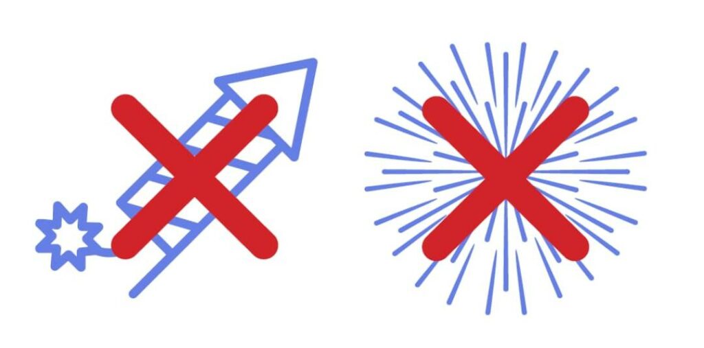 Interdiction des feux dartifices