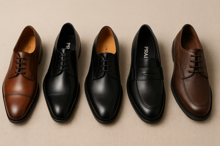 Les 5 chaussures élégantes qui définissent le luxe masculin
