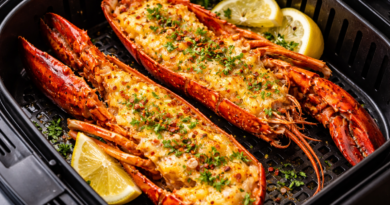 Lobster rôti à l'Airfryer