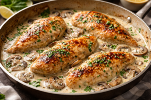 Poulet crémeux et savoureux : la recette facile et ultra-populaire à essayer absolumen