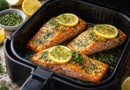 Saumon fondant à l’Airfryer au citron et herbes fraîches