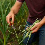 Si vous taillez les pousses d'ail