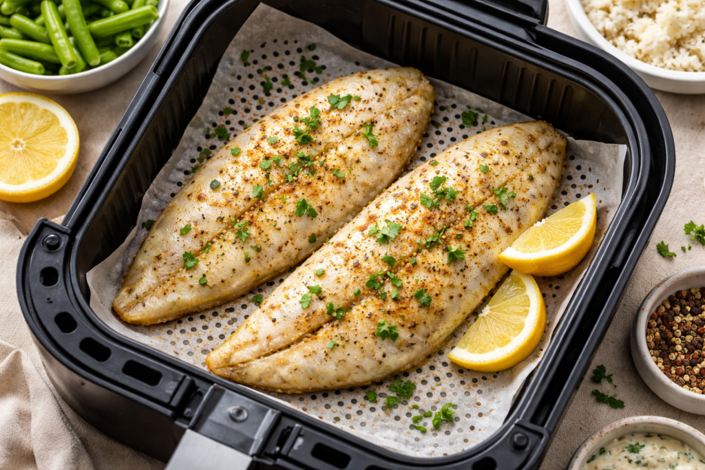 Sole fondante à l’Airfryer