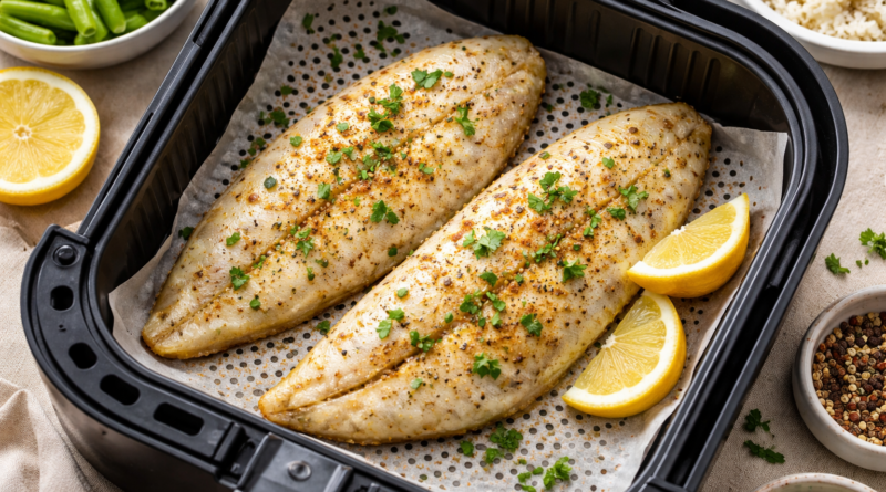 Sole fondante à l’Airfryer