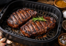 Steaks marinées dans panier à air fryer