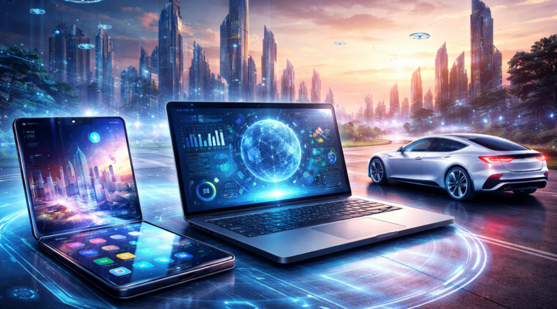 Technologie futuriste à l'horizon