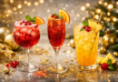Trio de cocktails sans alcool pour un réveillon magique