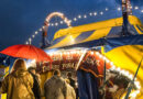 Théâtre féerique sous chapiteau à l’esplanade Saint-Léonard à Liège