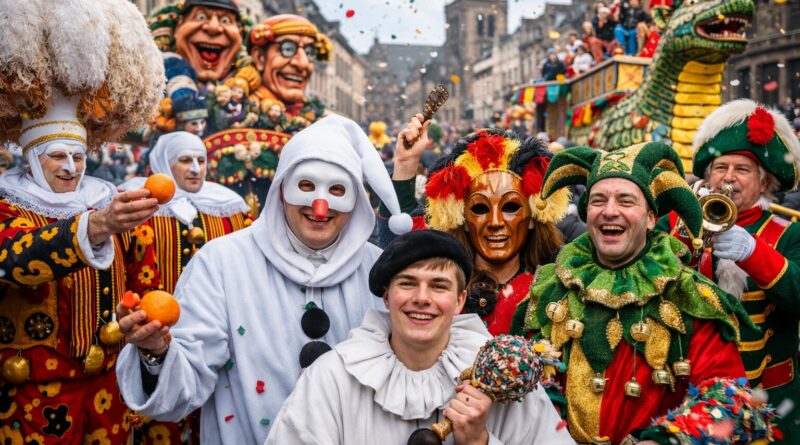 Carnavals belges de 2026 en folie