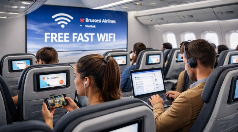 Connexion rapide en vol gratuite