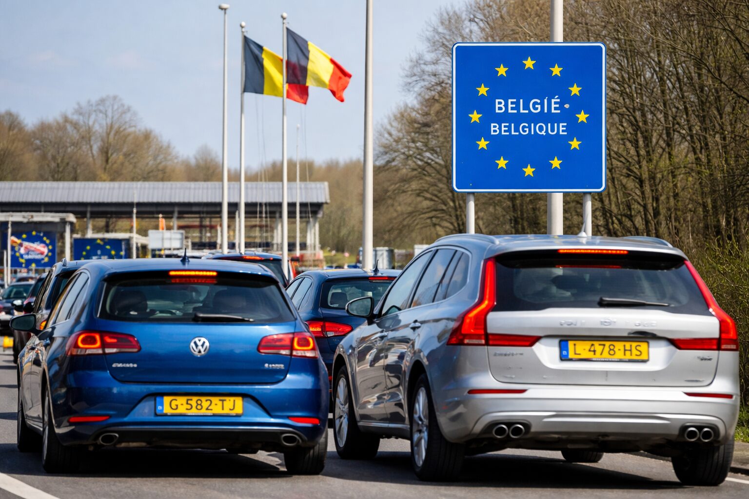 Controle frontalier entre les Pays Bas et la Belgique