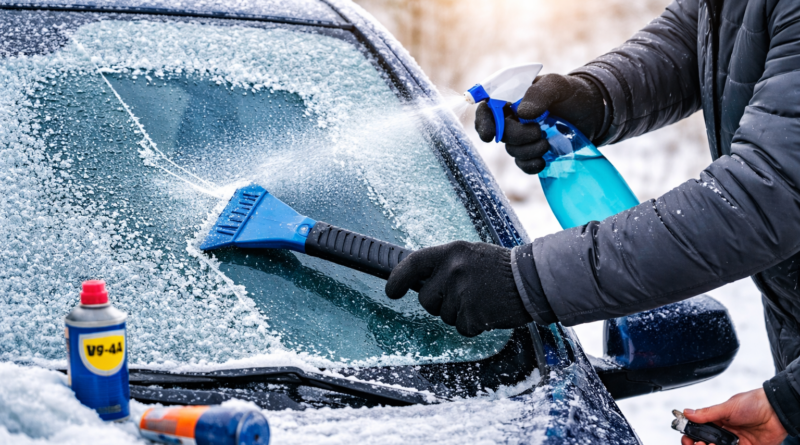 Degivrer un matin dhiver froid