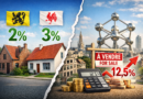 Frais denregistrement immobiliers en Belgique