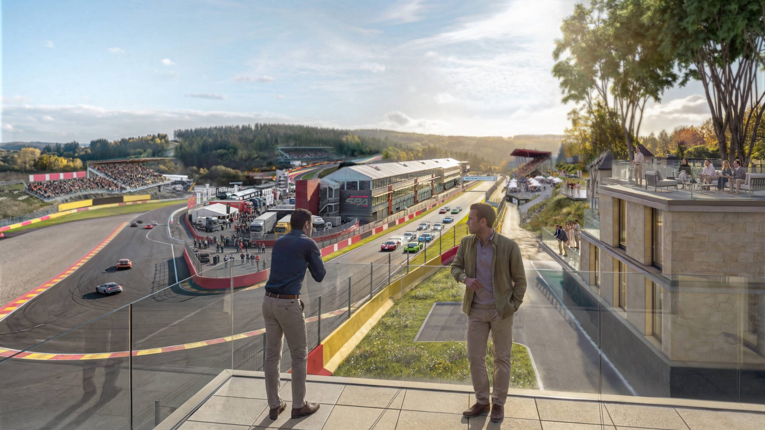 Immobilier Spa Francorchamps projet escapade scaled