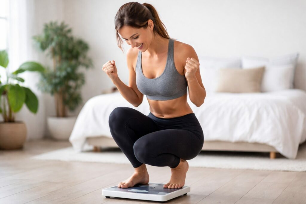 Poids ideal et sourire rayonnant