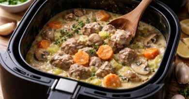 Ragout de veau cremeux a lair fryer