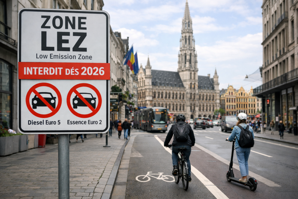Restriction de zone LEZ à Bruxelles