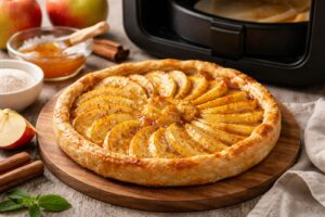 Tarte aux pommes cuite a lairfryer