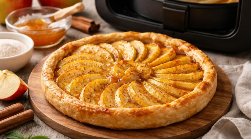 Tarte aux pommes cuite a lairfryer