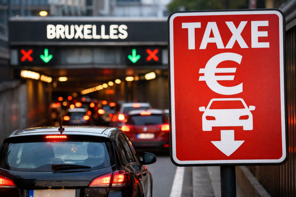 Une taxe pour entrer a Bruxelles